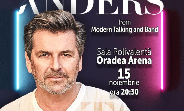 Thomas Anders de la Modern Talking & Band, show extraordinar la Oradea Arena: „România are un public minunat”