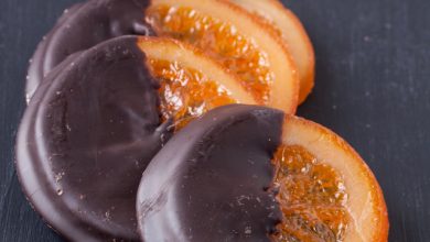 Portocale confiate cu ciocolată - un desert delicios de iarnă