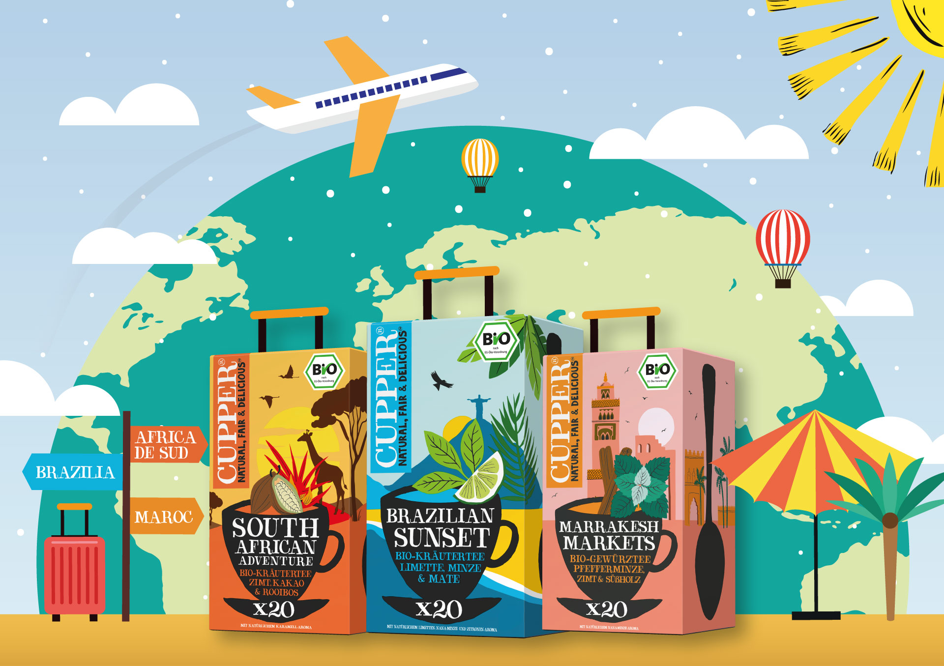 COLECȚIA „CUPPER DESTINAȚII” – O CĂLĂTORIE ÎN JURUL LUMII PRIN GUST ȘI AROMĂ