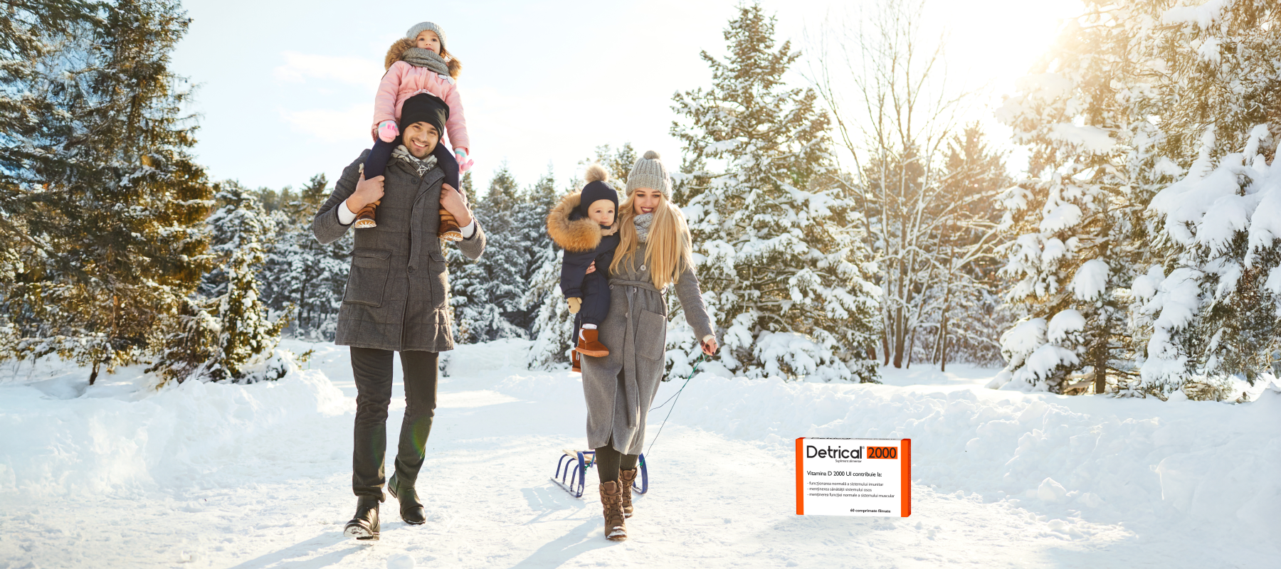 Mai multă energie și imunitate, cu vitamina D3!