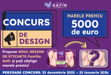Familia Safir anunță Concursul de Design Ambalaje, o invitație adresată comunității creative din România.
