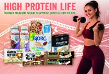 High Protein pentru o viață activă. Hrănește-ți energia, natural!