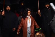 SZA la Paris Fashion Week în Vans custom 1-of-1