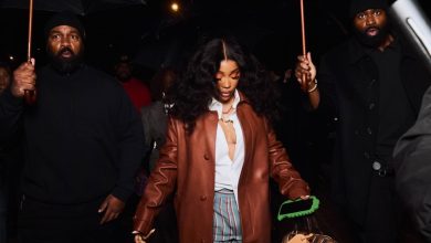 SZA la Paris Fashion Week în Vans custom 1-of-1