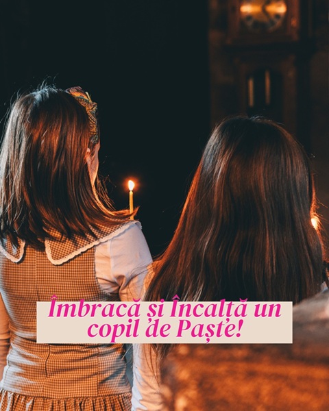 Fundația Dana Voiculescu lansează campania „Îmbracă și Încalță un copil de Paște” - un nou început pentru copiii aflați în dificultate