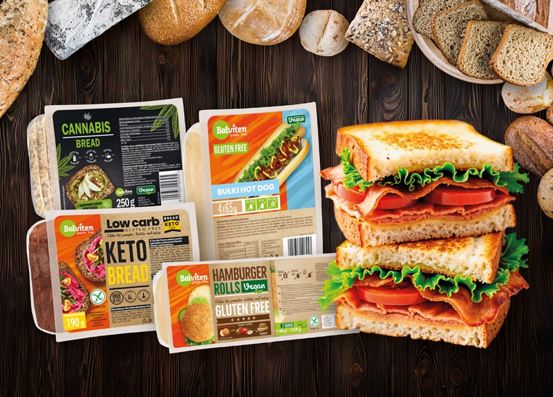 Balviten aduce gustul pâinii adevărate în varianta fără gluten: pâine albă, rustică, cu semințe, chifle pentru burgeri și hotdog, blat pentru pizza, perfecte pentru mesele de zi cu zi