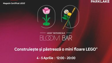 Primăvara prinde viață la ParkLake. Primăvara aceasta înflorește din piese LEGO, la ParkLake - un weekend de Florii plin de culoare și creativitate
