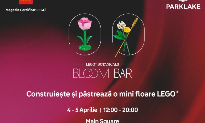 Primăvara prinde viață la ParkLake. Primăvara aceasta înflorește din piese LEGO, la ParkLake - un weekend de Florii plin de culoare și creativitate