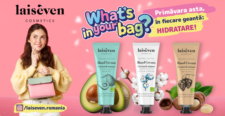 Laiseven sărbătorește primăvara, delicatețea și ritualul de îngrijire zilnică pentru mâini și zonele foarte uscate – hidratare, reparare și delicatețe în fiecare atingere