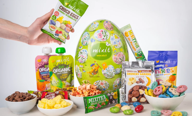 Mixit lansează colecția de Paște 2026: gustări colorate și cadouri inspirate de spiritul primăverii