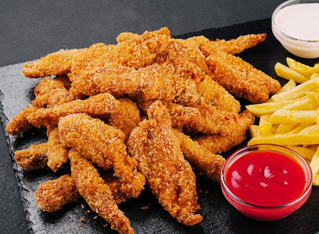 Nuggets de pui la cuptor