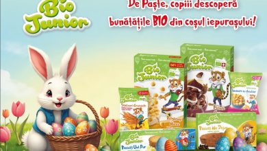 Caută cerealele și biscuiții Bio Junior în coșulețul Iepurașului