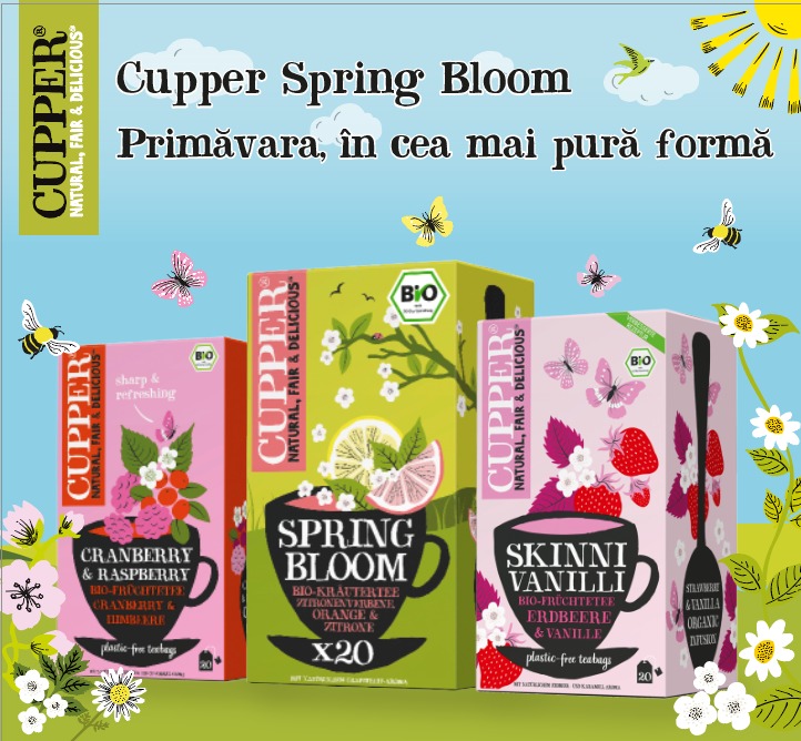 Cupper Spring Bloom – Primăvara înflorește în ceașca ta