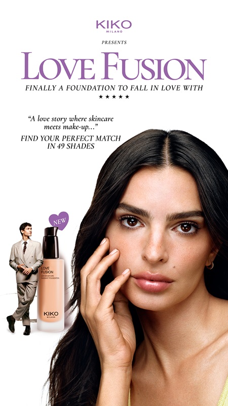 KIKO MILANO LOVE FUSION: FONDUL DE TEN CU CARE VEI AVEA O CHIMIE INEGALABILĂ