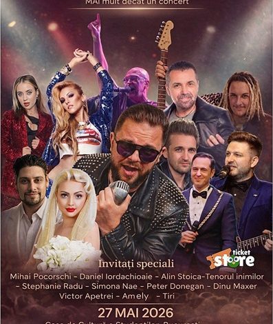 Peter Donegan, cel care a împărțit scena cu Tom Jones, cântă alături de Eduard Cotoară și de artiști consacrați la București