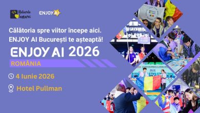 ENJOY AI ajunge în România: prima competiție dedicată tehnologiei și inovației pentru copii are loc pe 4 iunie, la București