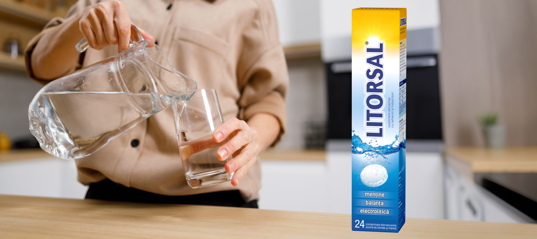 Tu știi când ai nevoie de LITORSAL® pentru a te hidrata eficient?