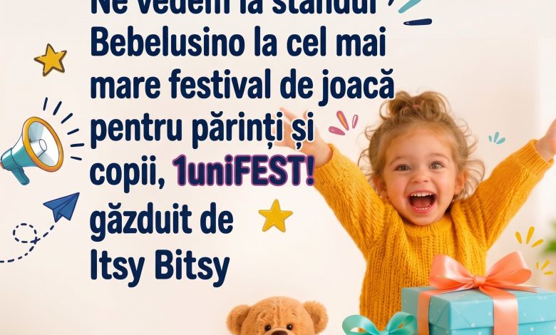 Bebelușino participă la 1uniFEST 2026