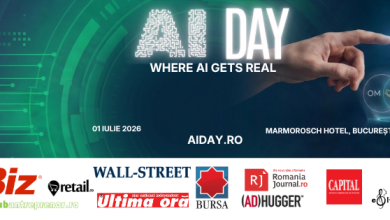 AI DAY: Primul eveniment din România dedicat exclusiv implementării concrete, legale și strategice a Inteligenței Artificiale în organizații.