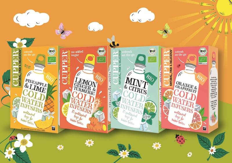 CUPPER lansează Summer Hydration Challenge și extinde gama Cold Infusions cu două sortimente noi.