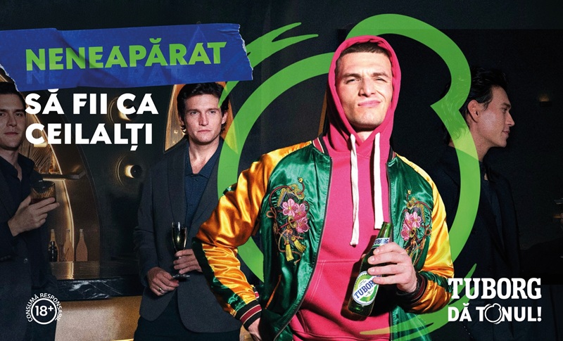 Tuborg lansează campania „NEneapărat” – un manifest pentru libertatea de a alege propriul drum, fără presiunea conformării