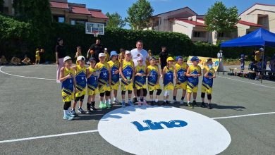 Baschetul începe cu primul dribling. Lino susține peste 7.000 de copii care aleg mișcarea și jocul în echipă