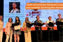 Alexandra Coșar, câștigătoarea premiului Stichting Rho Graduation Prize