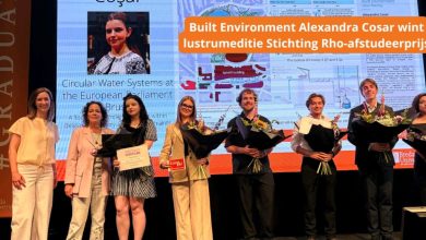 Alexandra Coșar, câștigătoarea premiului Stichting Rho Graduation Prize