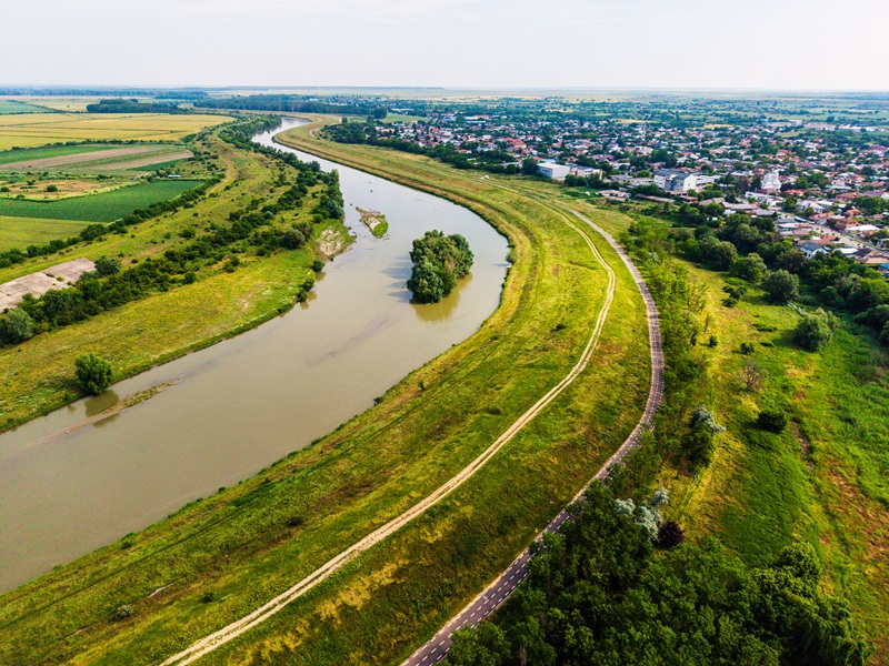 Oltenița fură startul: primul trail pe digul Dunării, o alternativă la aglomerația de munte