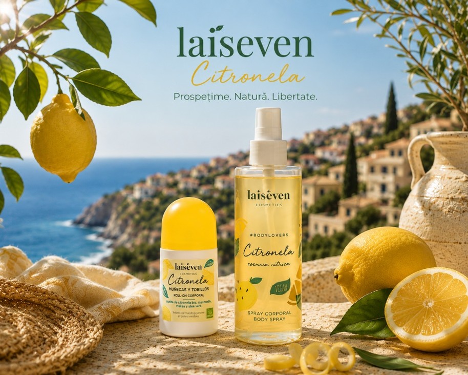 Laiseven lansează Citronela – prospețimea verii inspirată de natură!