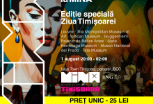 Noaptea Albă la MINA transformă 1 august într-o celebrare a artei imersive, simultan în București și Timișoara