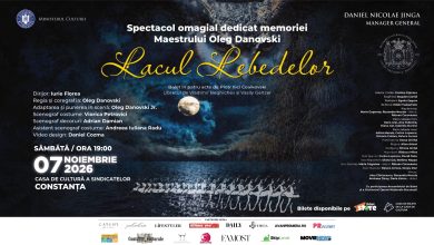 „Lacul lebedelor” revine la Constanța, într-un spectacol omagial dedicat marelui maestru Oleg Danovski, la 30 de ani de la dispariția sa  