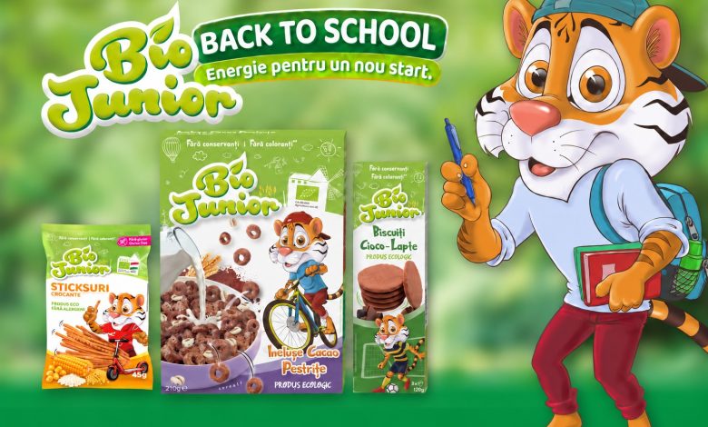 BIO JUNIOR DĂ STARTUL UNUI NOU AN ȘCOLAR CU GUSTĂRI PENTRU FIECARE MOMENT AL ZILEI
