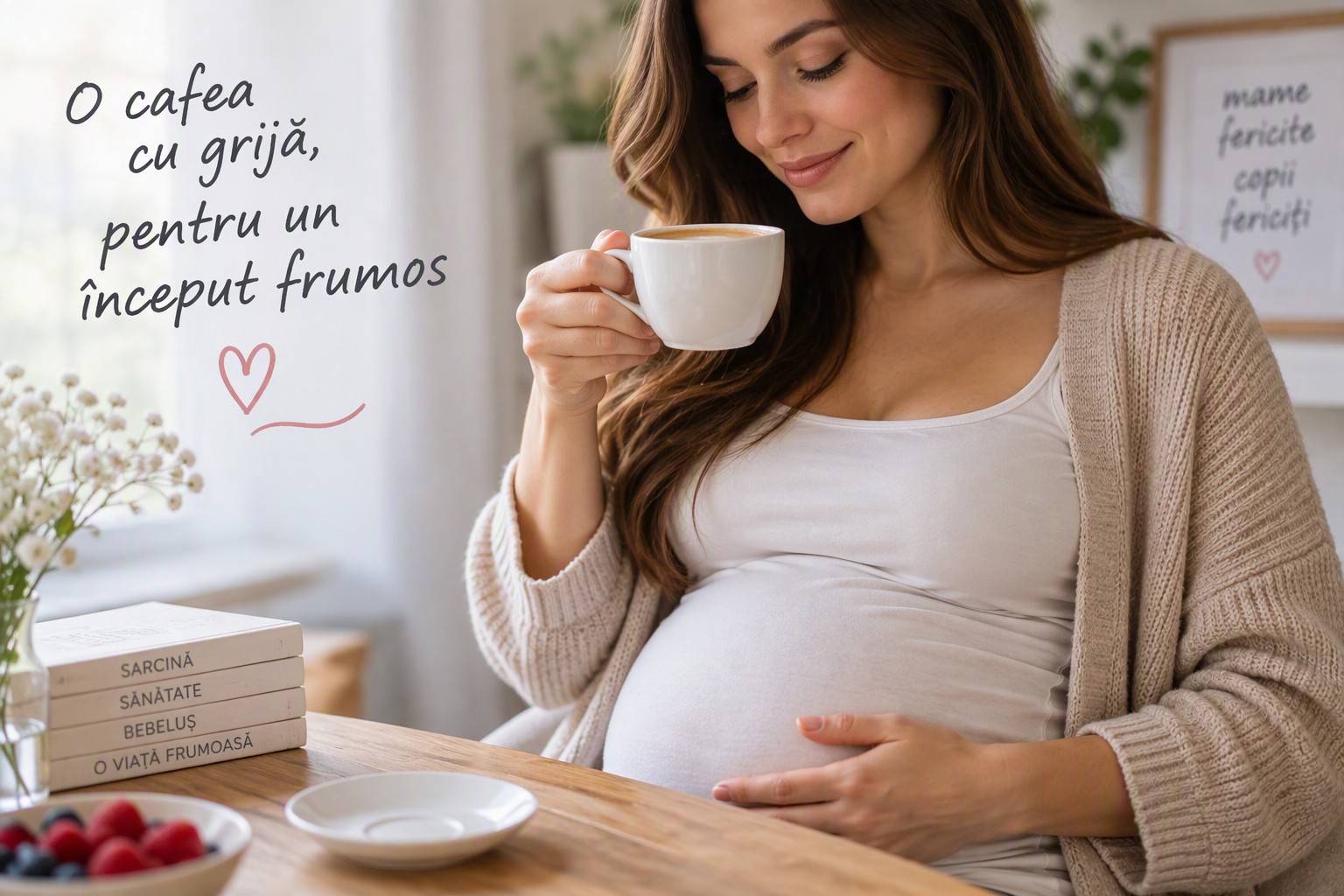 Cafea în sarcină: câte cești sunt considerate sigure și când este momentul să reduci consumul?