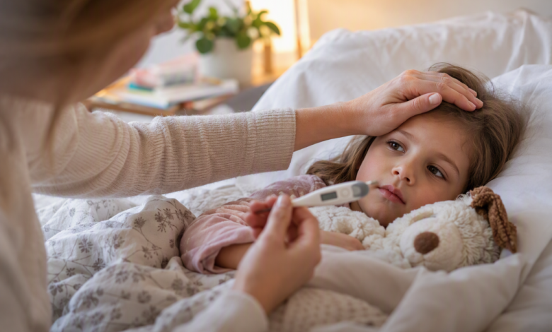Febra la copii: când este normală și când trebuie să suni medicul?