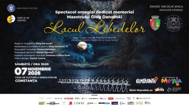 „Lacul lebedelor” revine pe scena Casei de Cultură a Sindicatelor din Constanța, într-un omagiu emoționant adus lui Oleg Danovski