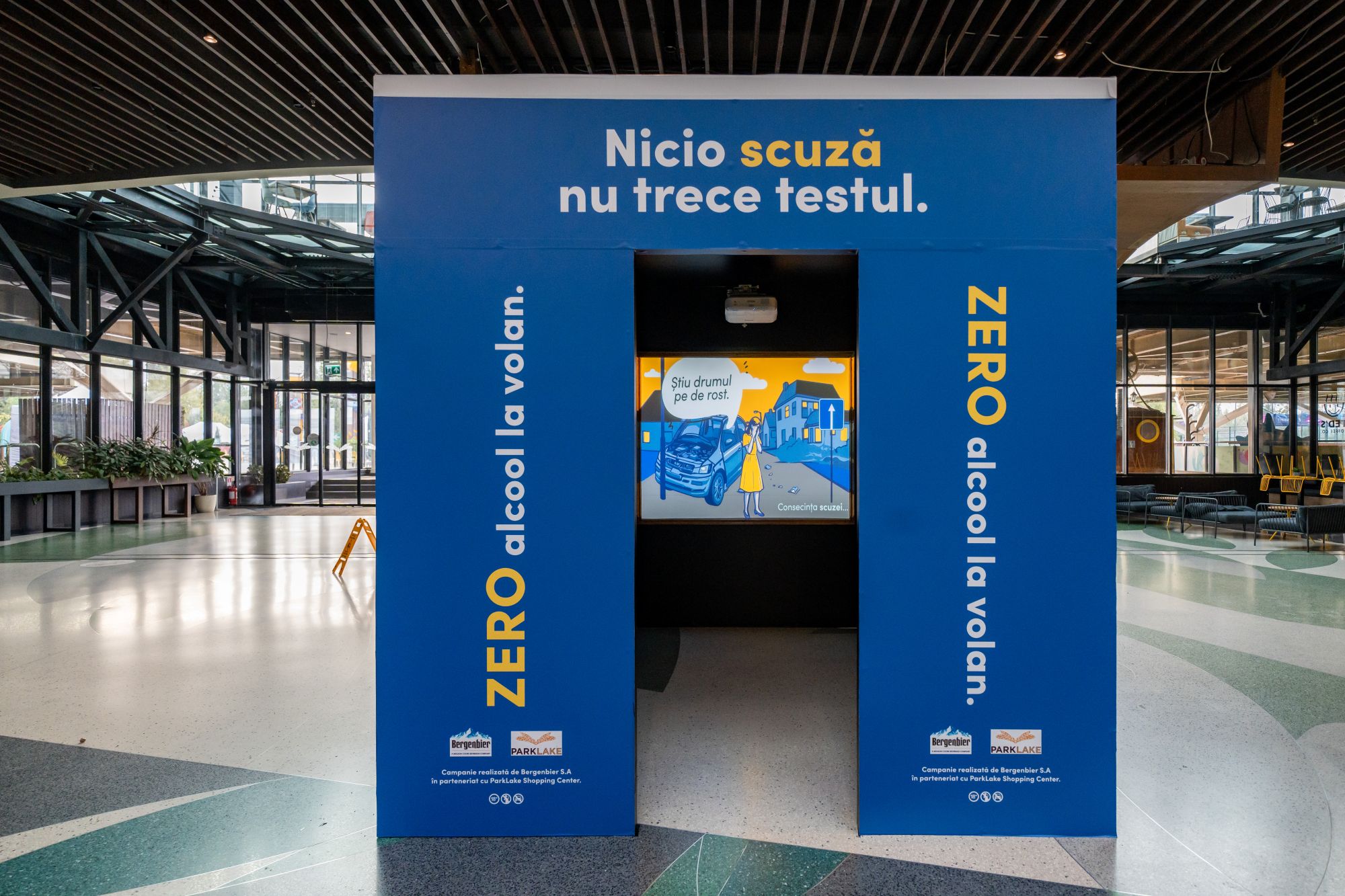 Bergenbier S.A. lansează campania „Nicio scuză nu trece testul. Fără alcool la volan.”