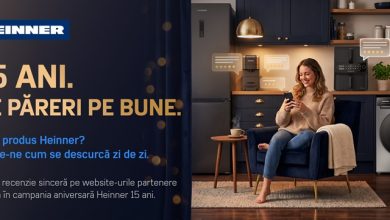 HEINNER Electrocasnice: 15 ani de acasă, 15 ani de povești împreună